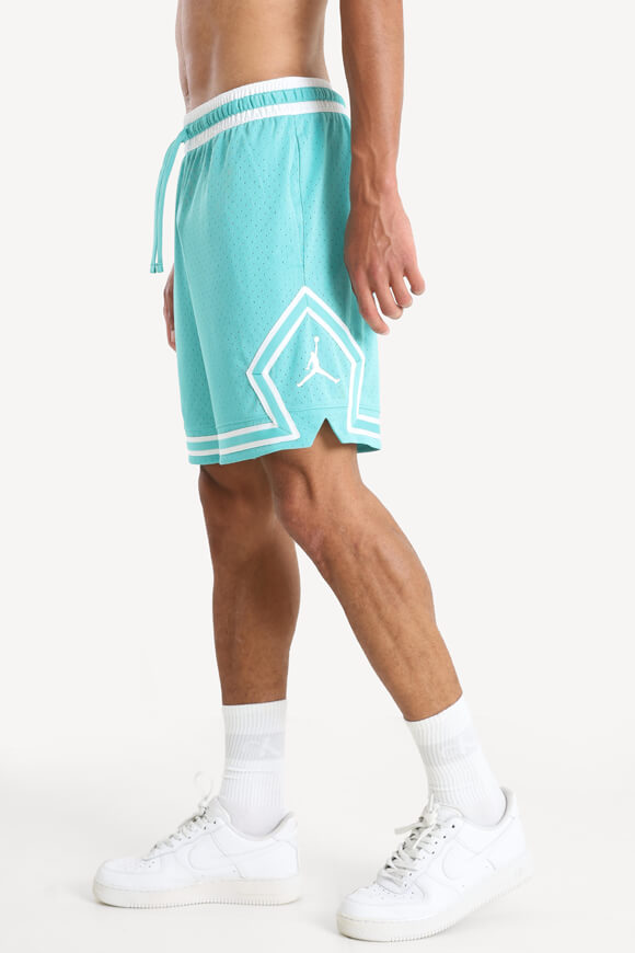 Pantaloncini in rete - Verde acqua lavata