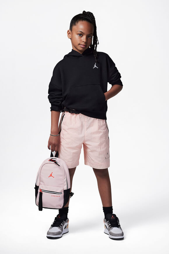 Brooklyn Kapuzensweatshirt - Black + White