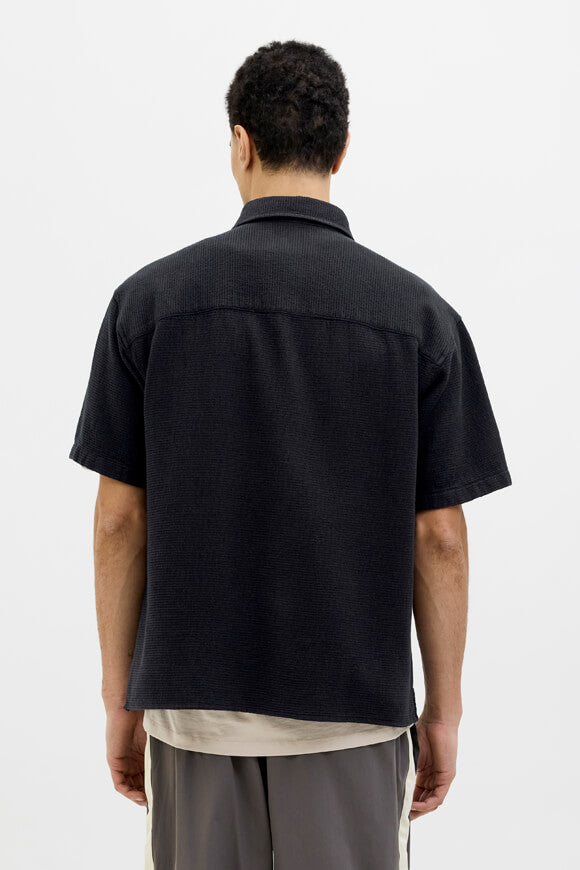JCODYNAMIC chemise ample gaufrée - Black