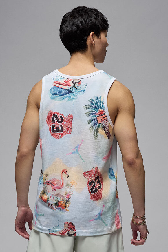 Tanktop - White + Multicolor