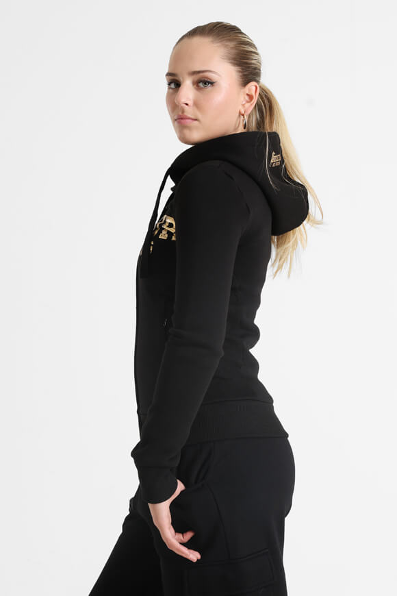 Giacca con cappuccio - Black + Gold