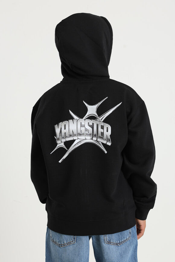 Sweat zippé à capuchon - Noir