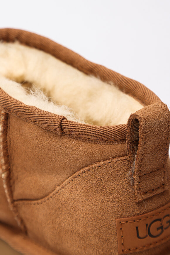 Classic Ultra Mini gefütterte Winterstiefelette - Chestnut