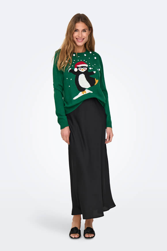 Christmas knitted sweater - Green Jacket