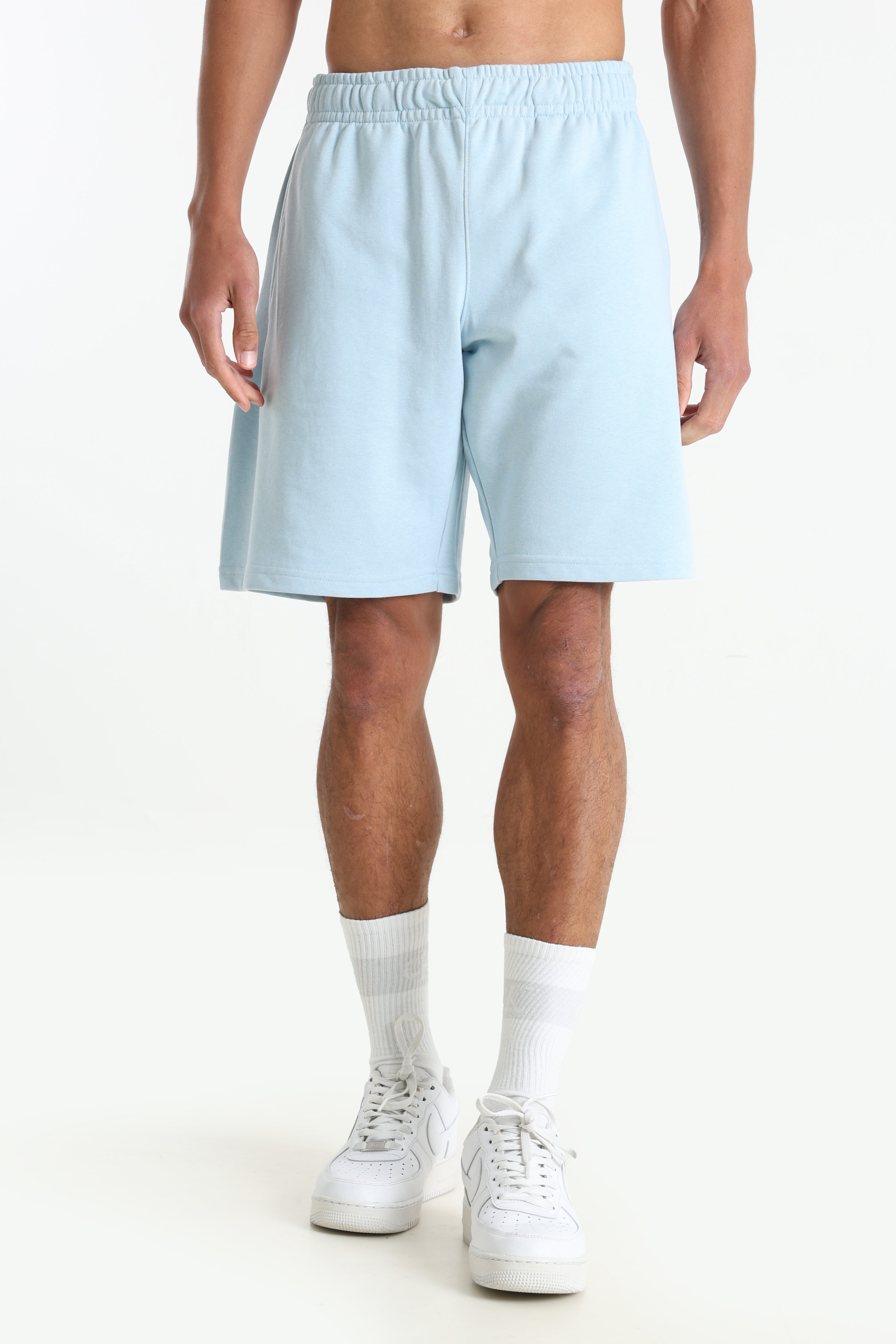 Sweatshorts - Hellblau