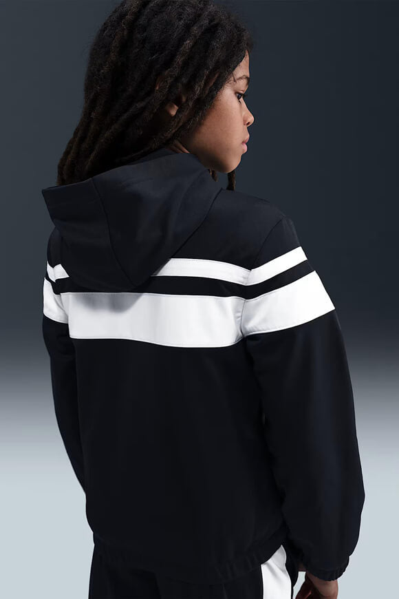 Giacca della tuta - Nero + Bianco