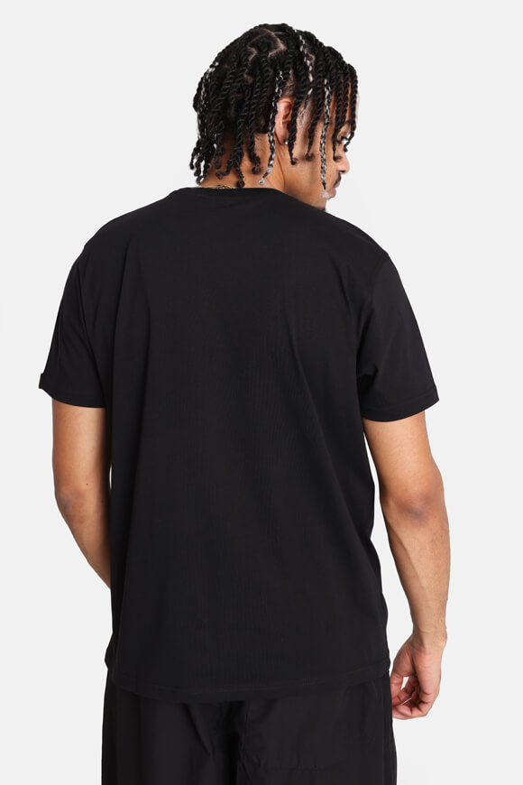 T-Shirt - Black + Magenta