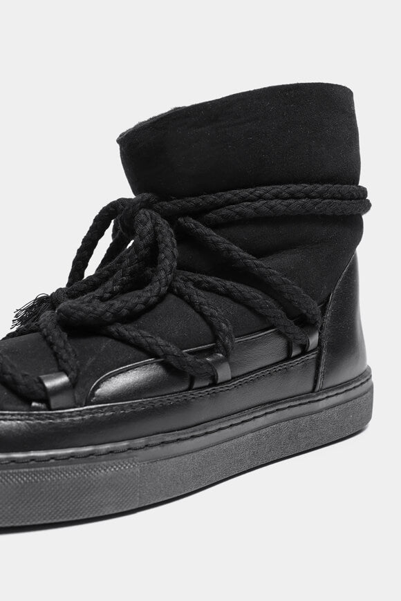 Lined winter ankle boot - Black