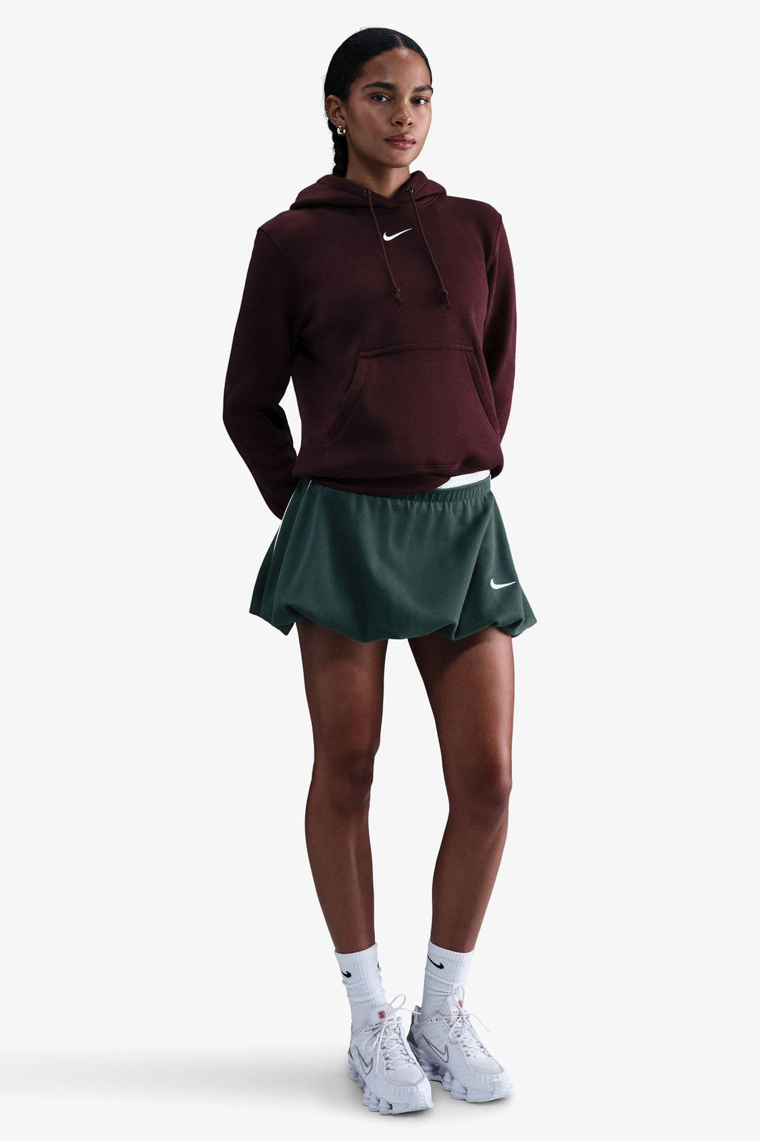 Sportswear Phoenix Fleece sweatshirt à capuchon - Burgundy Crush