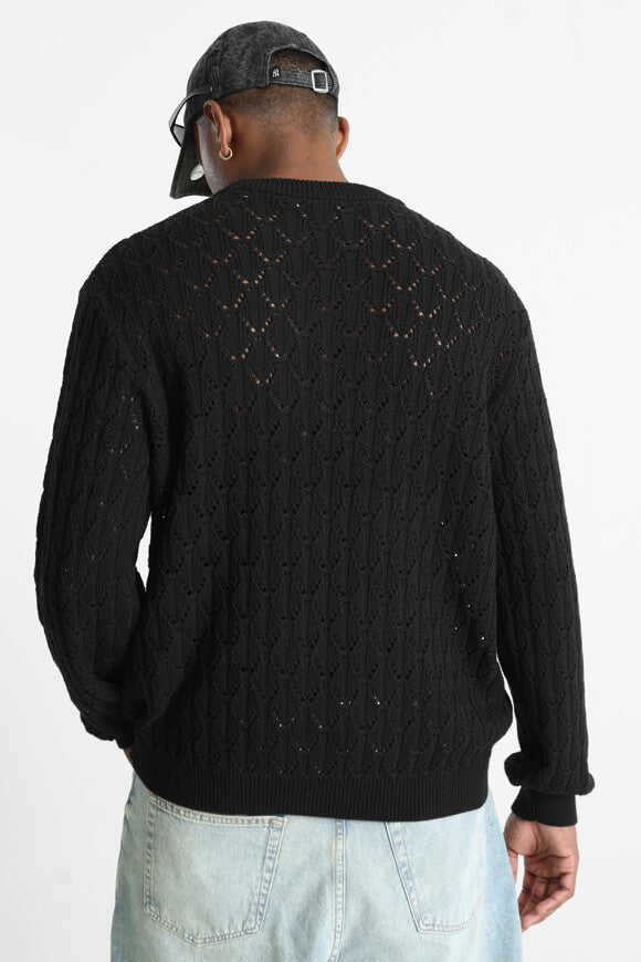 JORGRAMERCY pull en tricot - Black