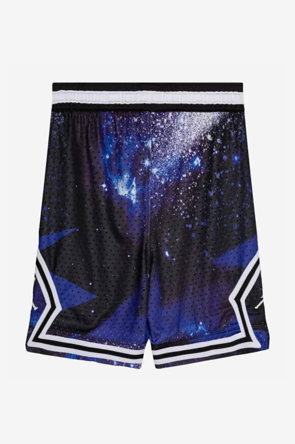 Diamond short en mesh - Black + Hyper Royal