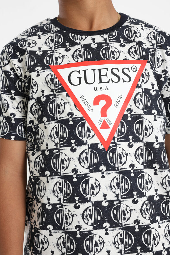 T-Shirt - Dark Navy + Offwhite