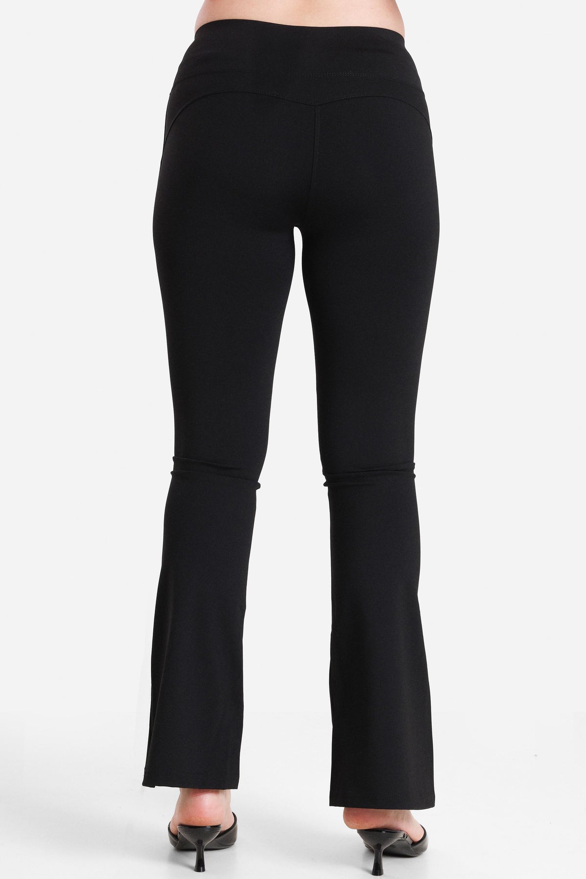 Flared leggings - Black