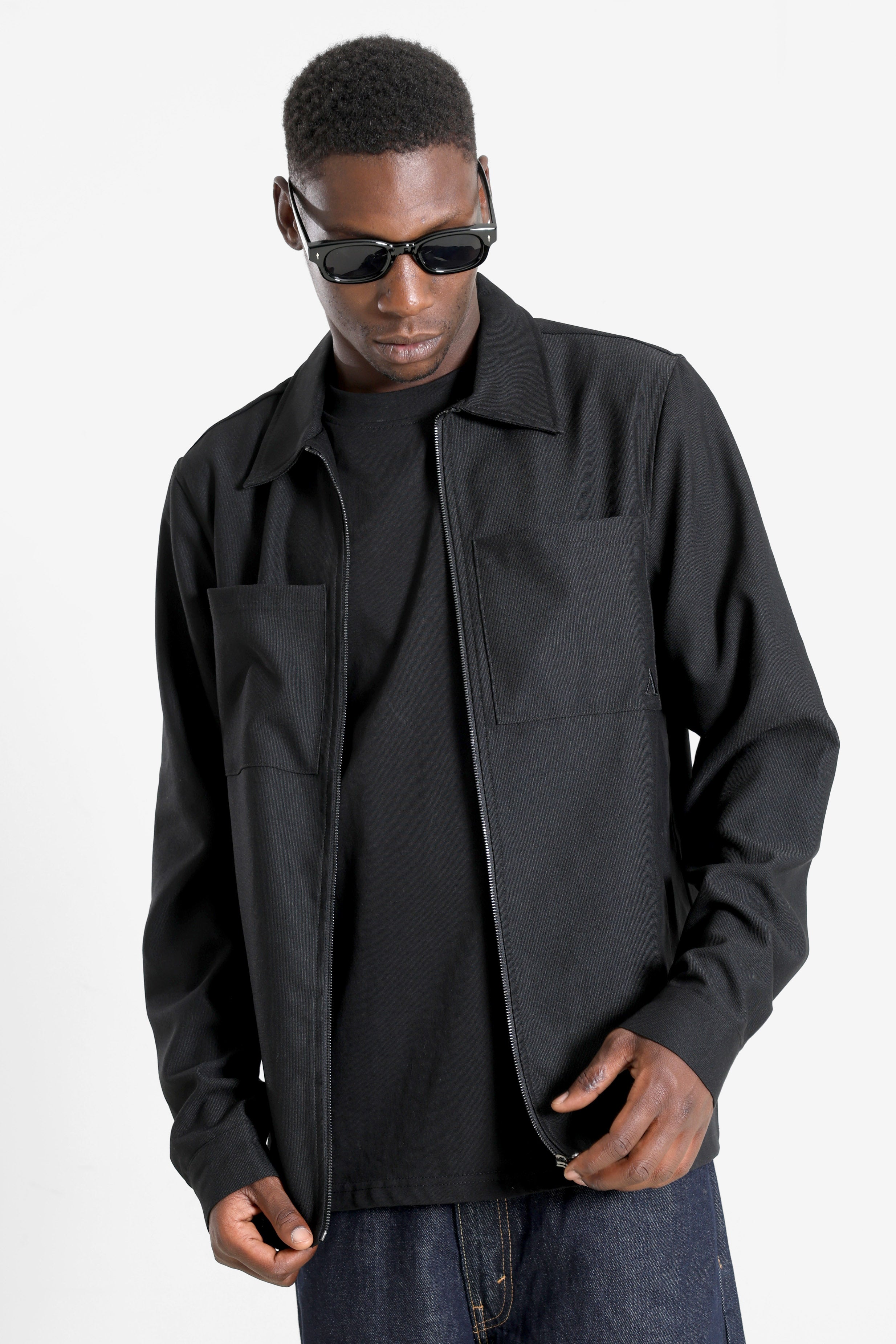 Caglio camicia sopra - Jet Black