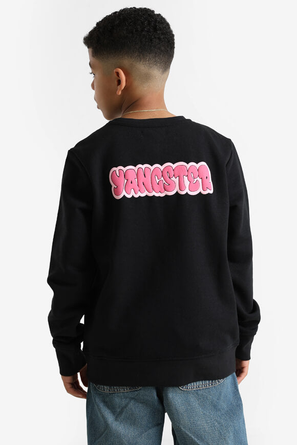 Sweatshirt - Black + Pink