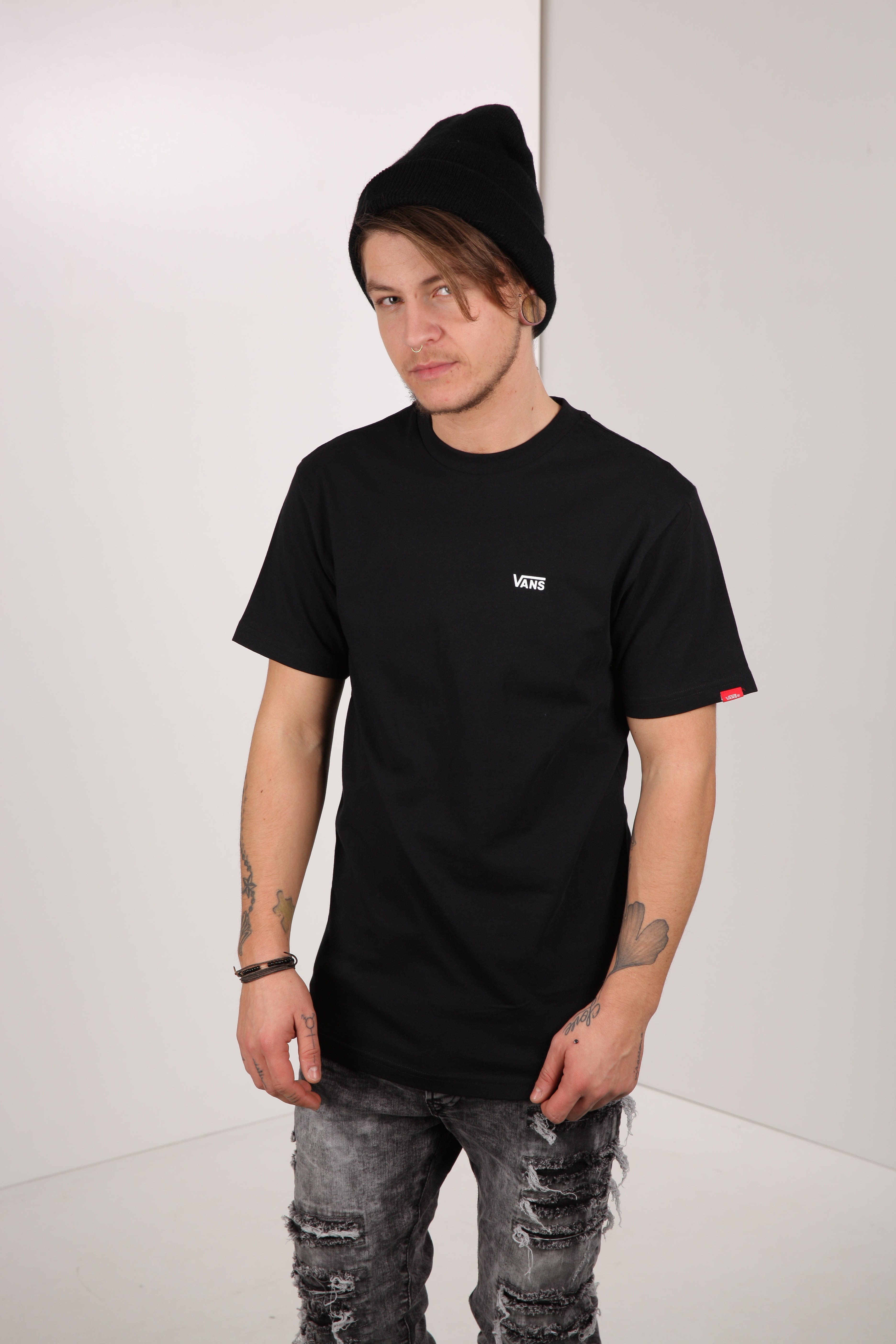 T-Shirt - Schwarz + Weiss