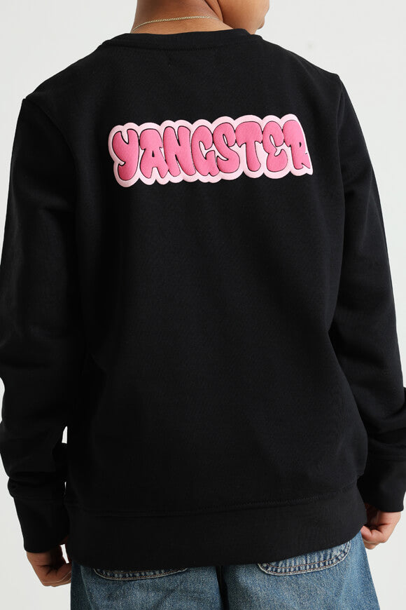 Sweatshirt - Black + Pink