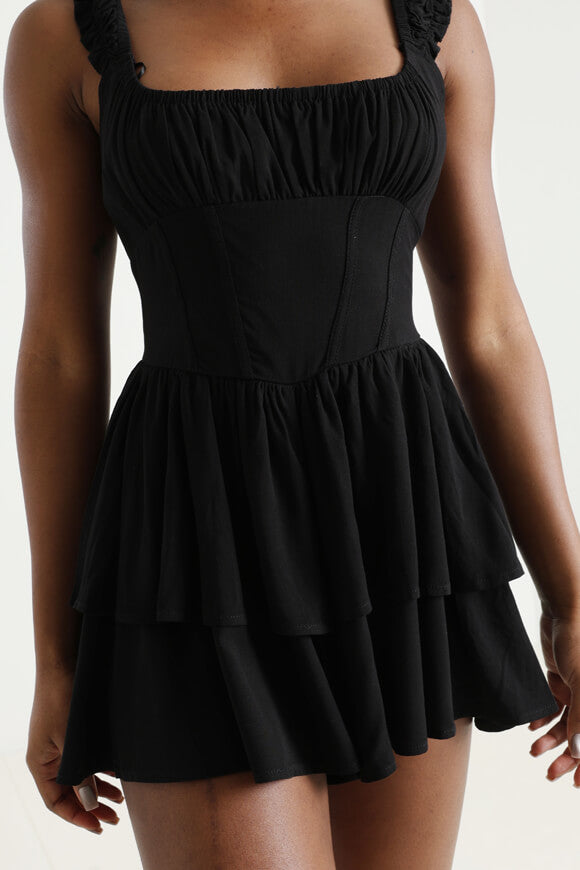 Short jumpsuit - Black