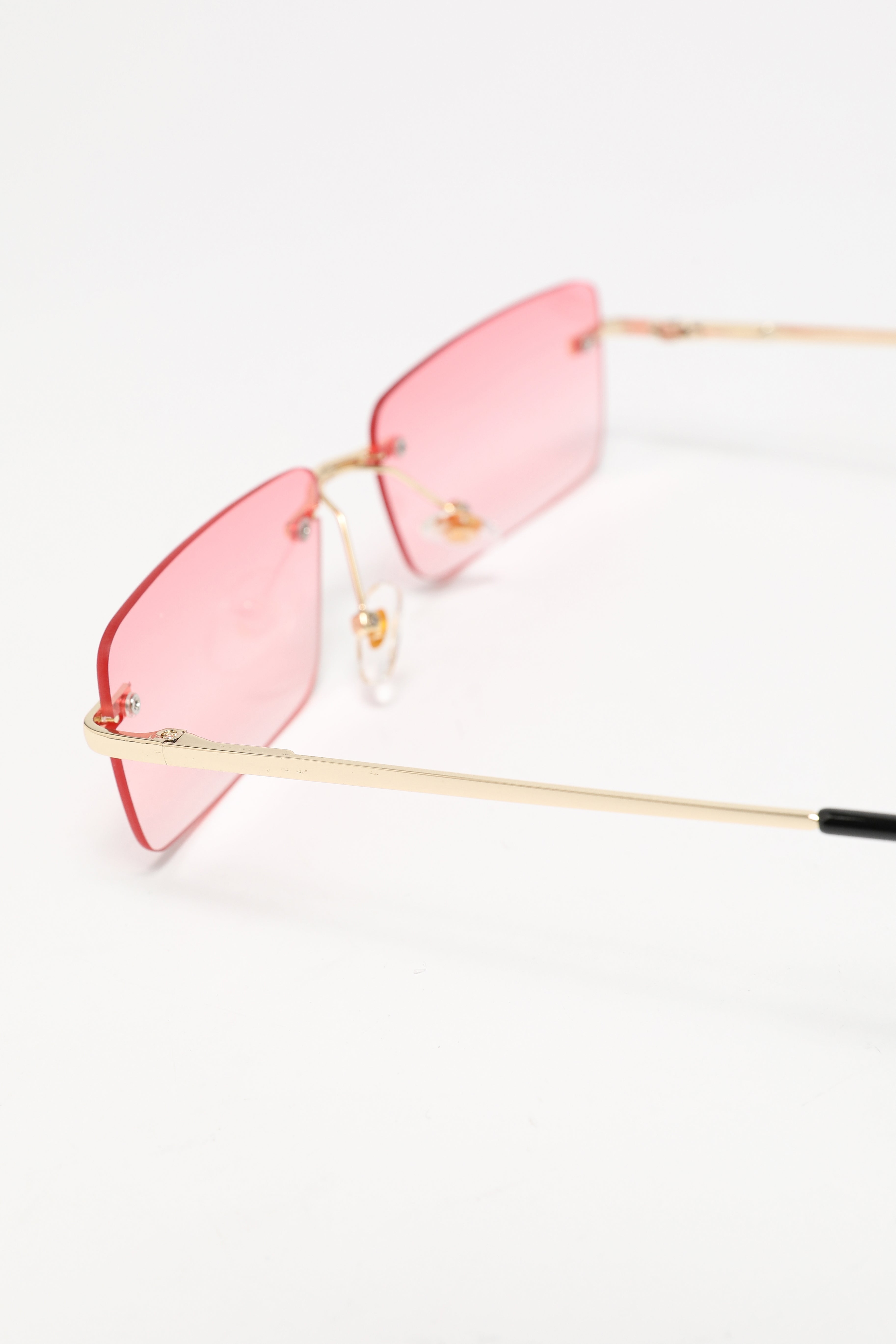 Glasses - Gold + Pink