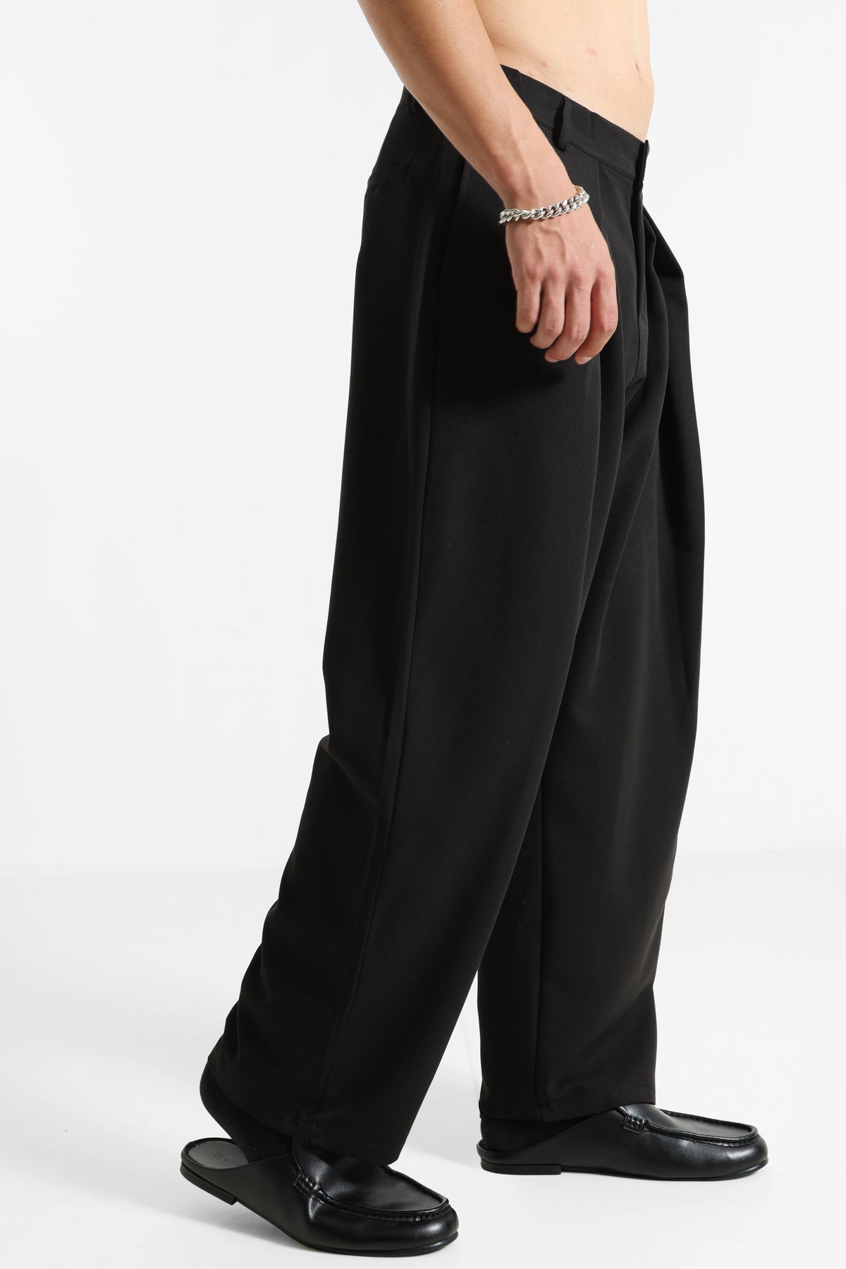 Pantalone in tessuto - Black