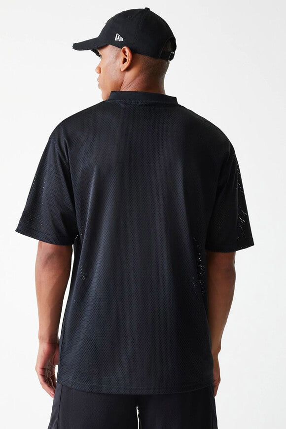 Oversize Mesh T-Shirt - Black