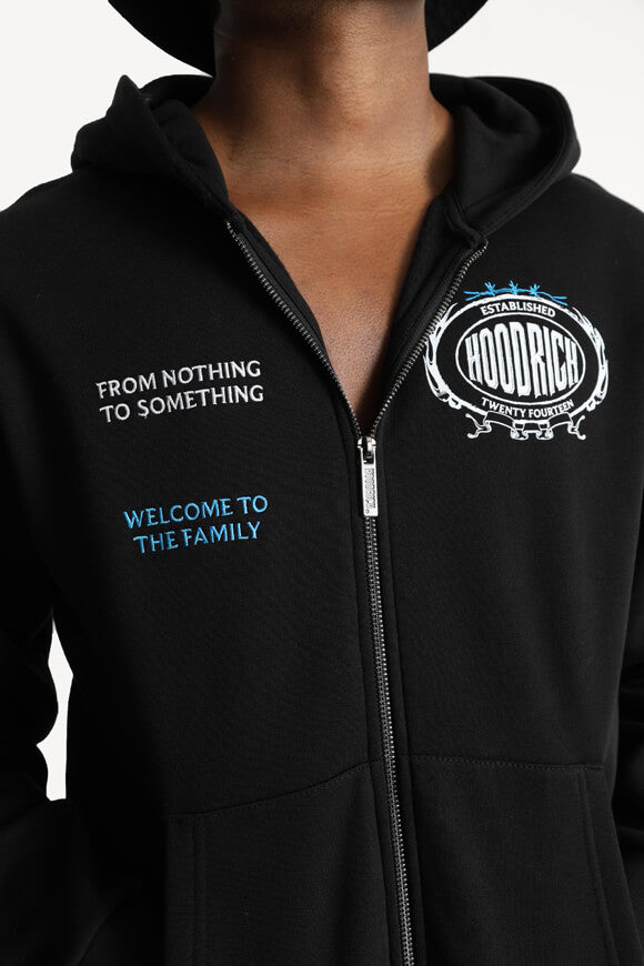 Sweat à capuche oversize - Noir