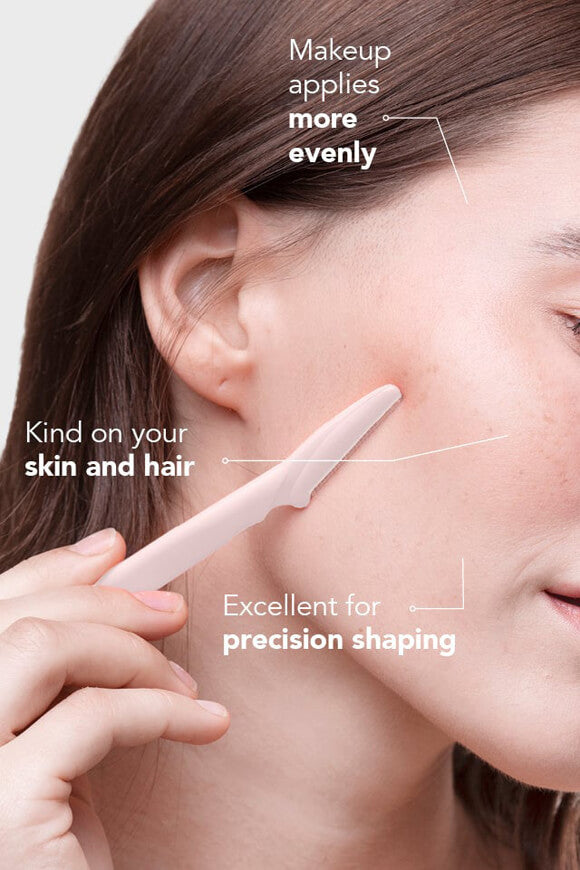 Rasoir pour sourcils et visage - Blush