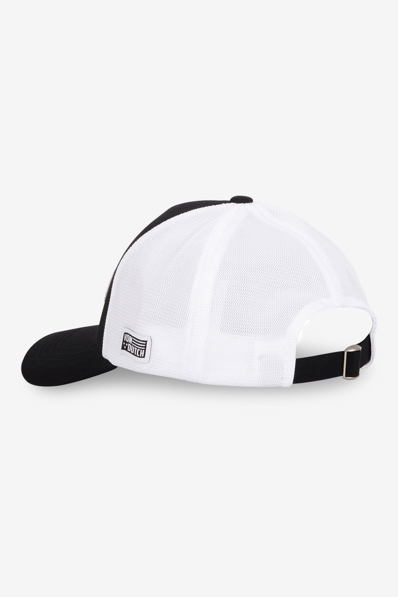 Trucker Cap / Strapback - Black + White