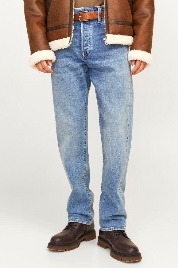 Chris Relaxed Fit Jeans L32 - Bleu clair délavé