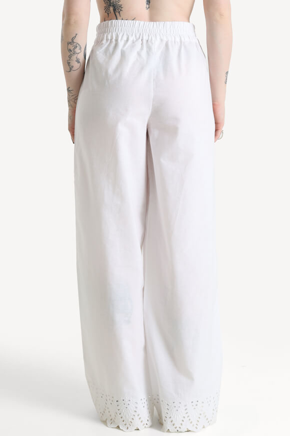 ONLPAULA Wide Leg fabric pants - Bright White