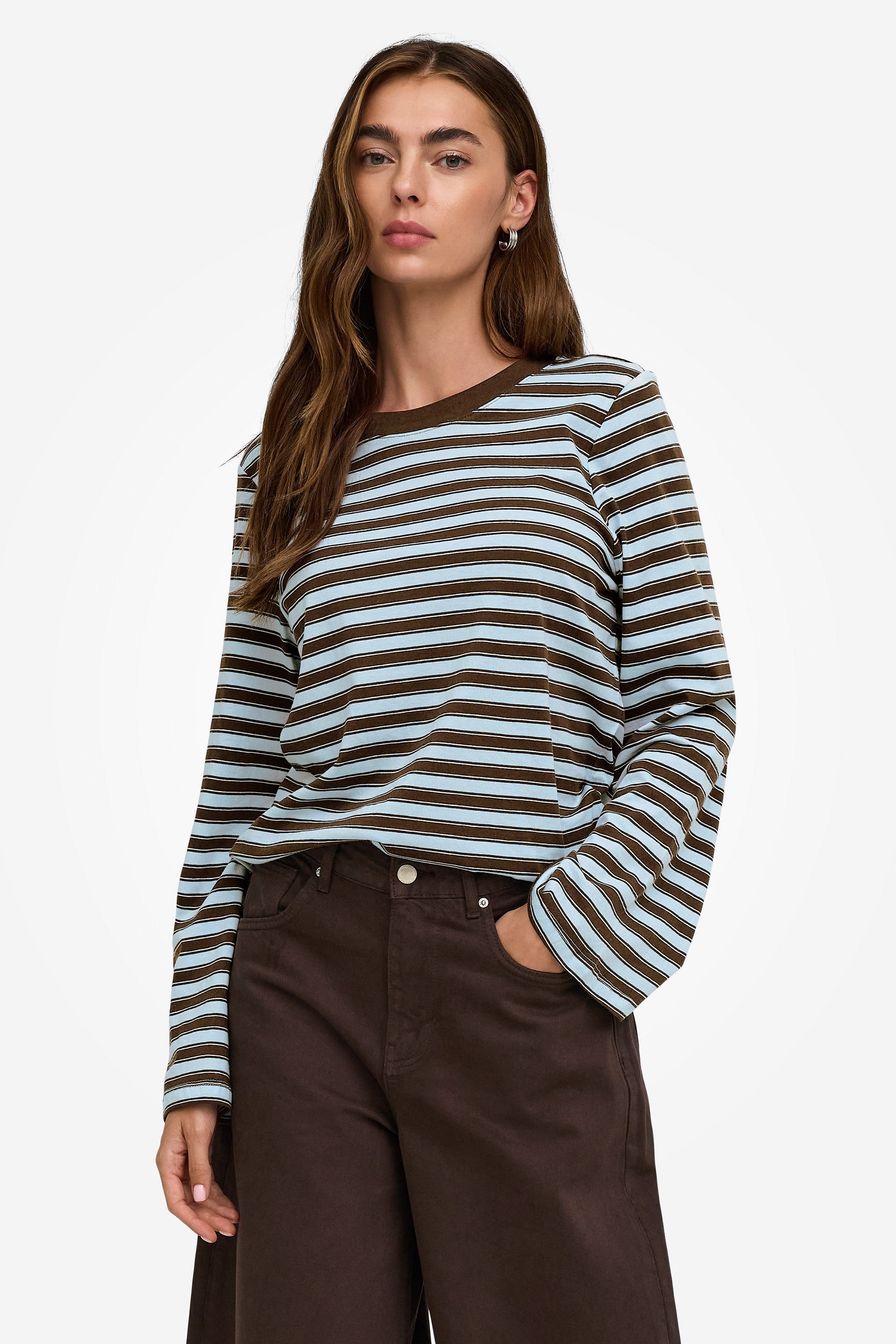 ONLLUNA shirt ample manches longues - Skyway + Vanilla Ice