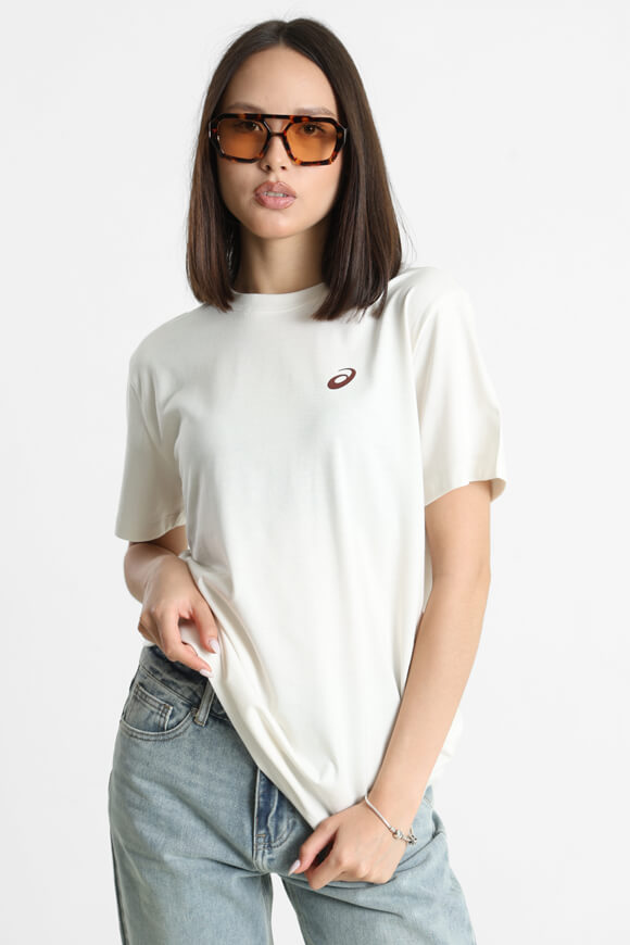 Maglietta oversize - Crema