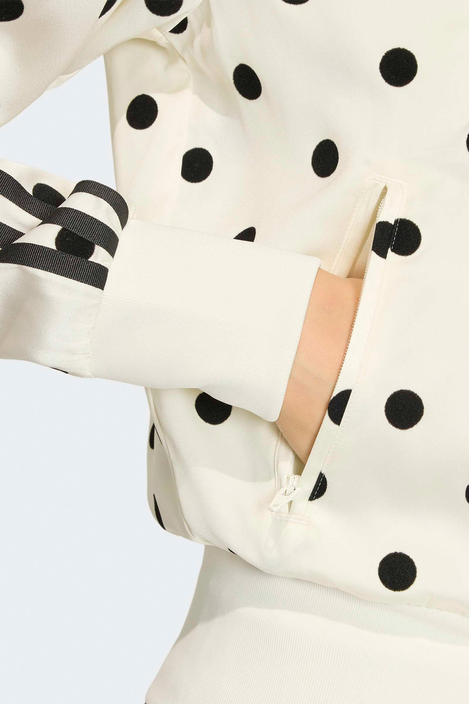 Giacca da allenamento in raso - Off White