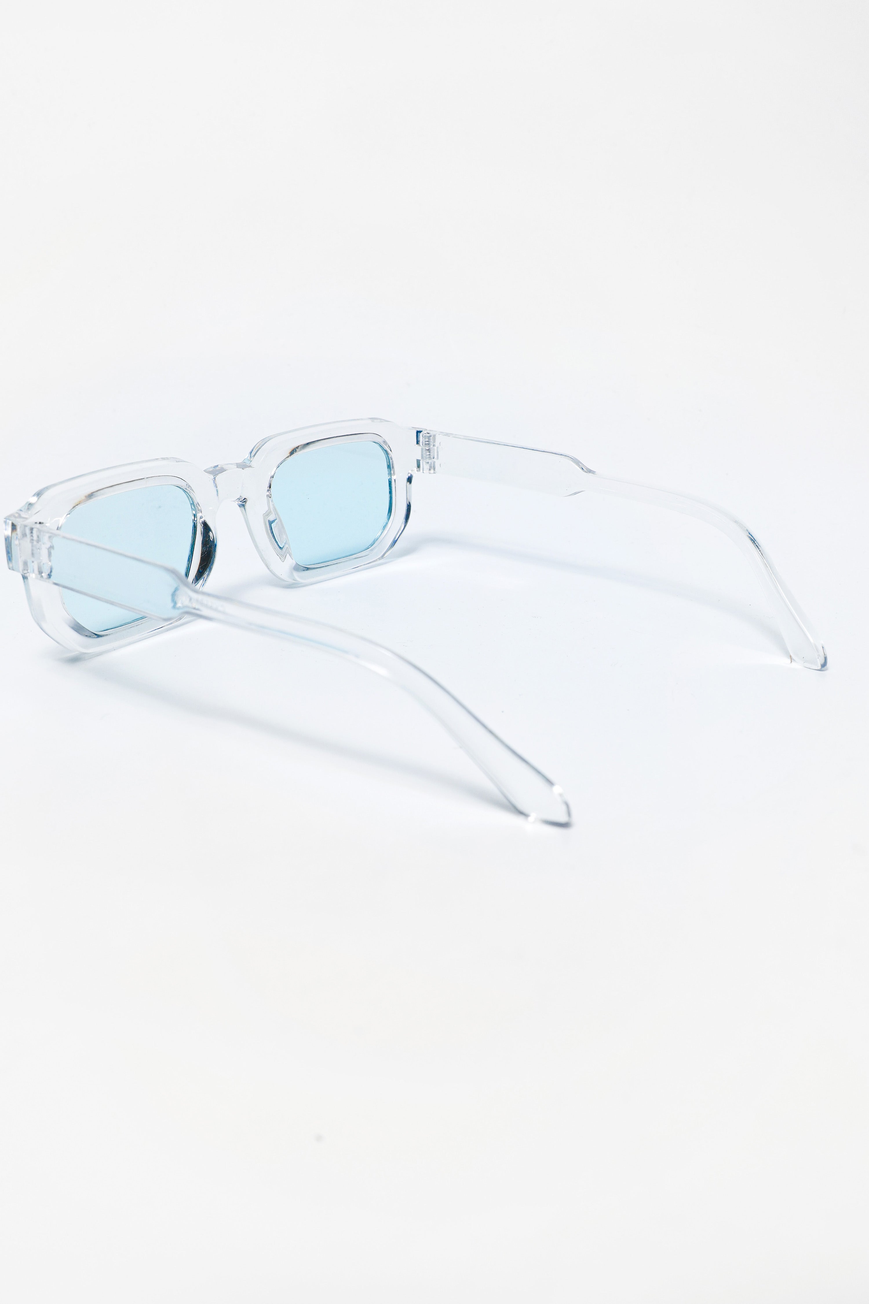 Brille - Clear + Light Blue