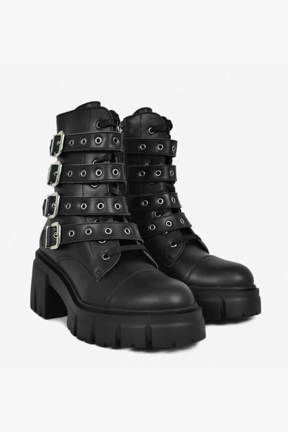 Bottines à plateforme Vegan Murani - Noir