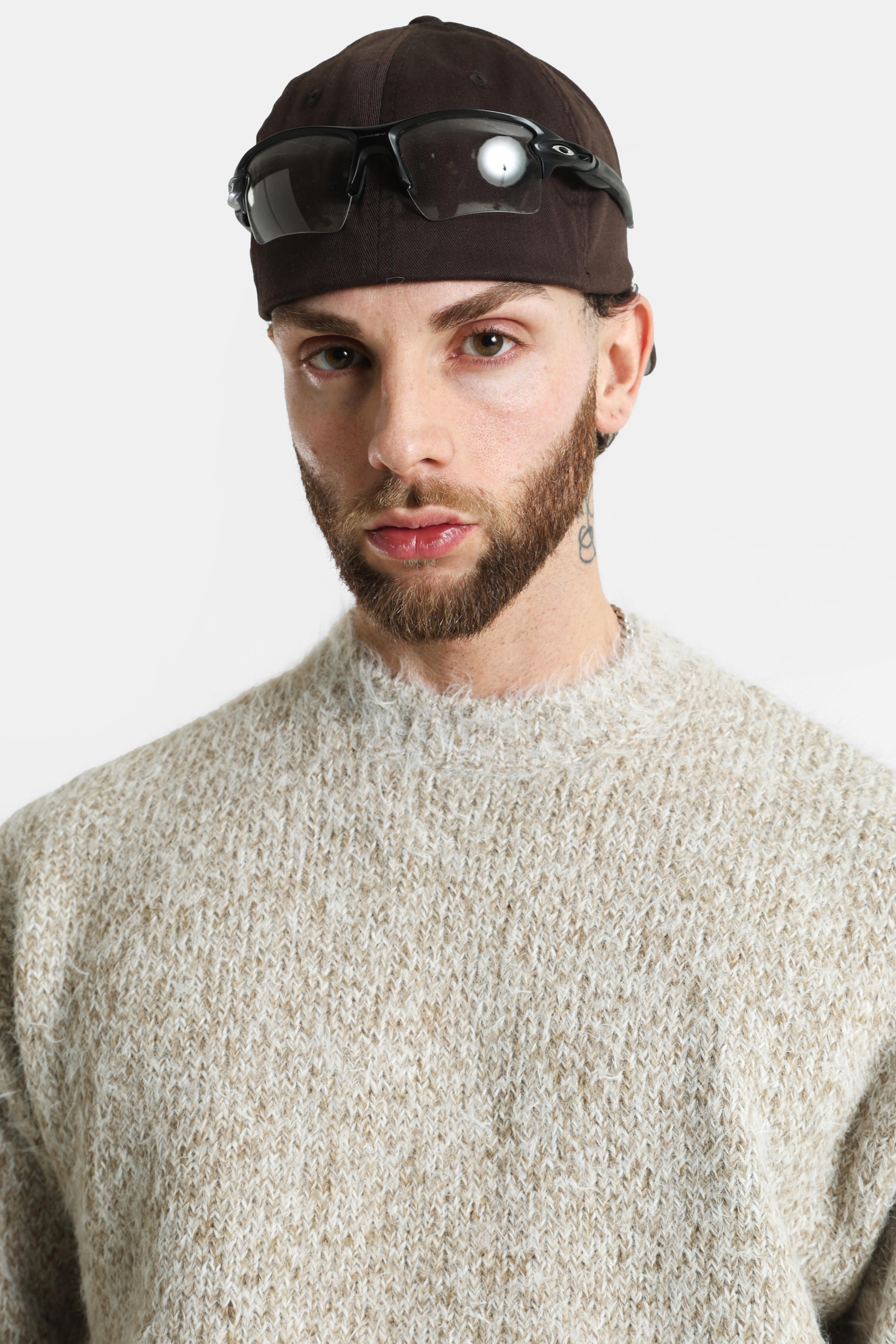 ONSNOAH fluffy knit jumper - Chinchilla