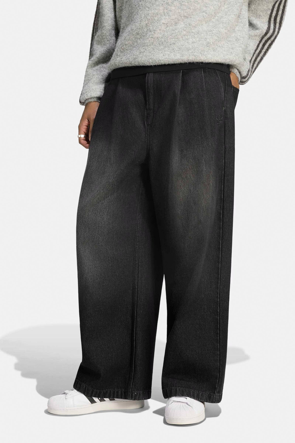 Jean wide leg - True Black Denim