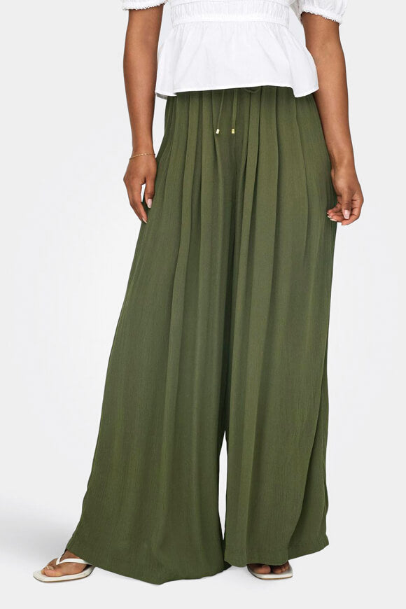 Chiara pantalon en seersucker - Kalamata