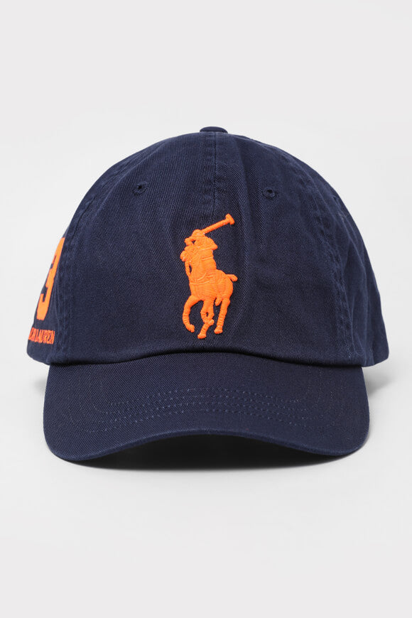 Casquette strapback - Navy + Orange