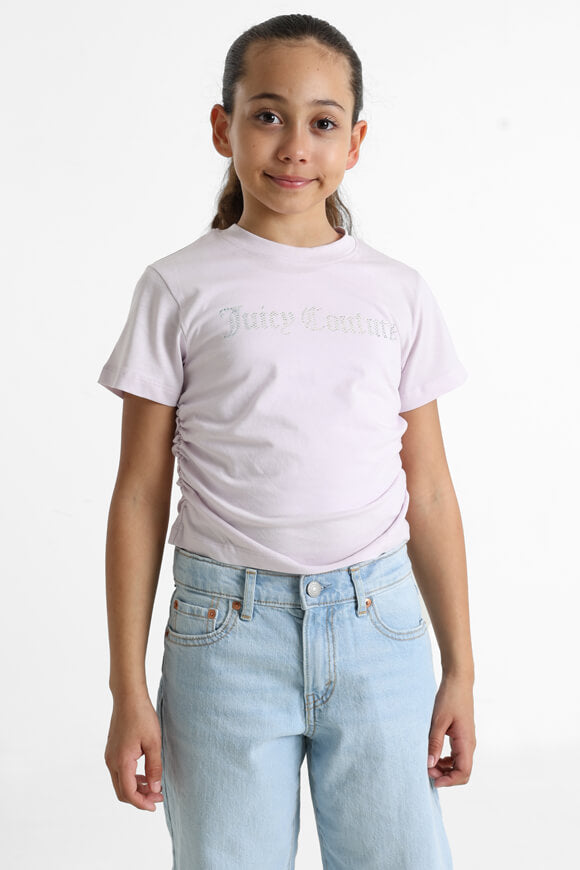 Crop T-Shirt - Lavender Fog