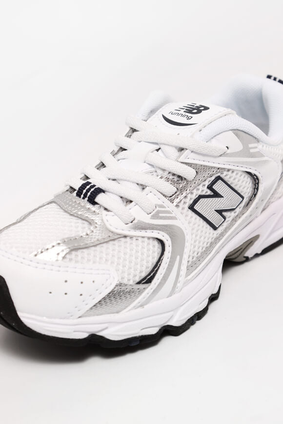 Sneaker P 530 Core Bambini - Bianco + Argento + Navy