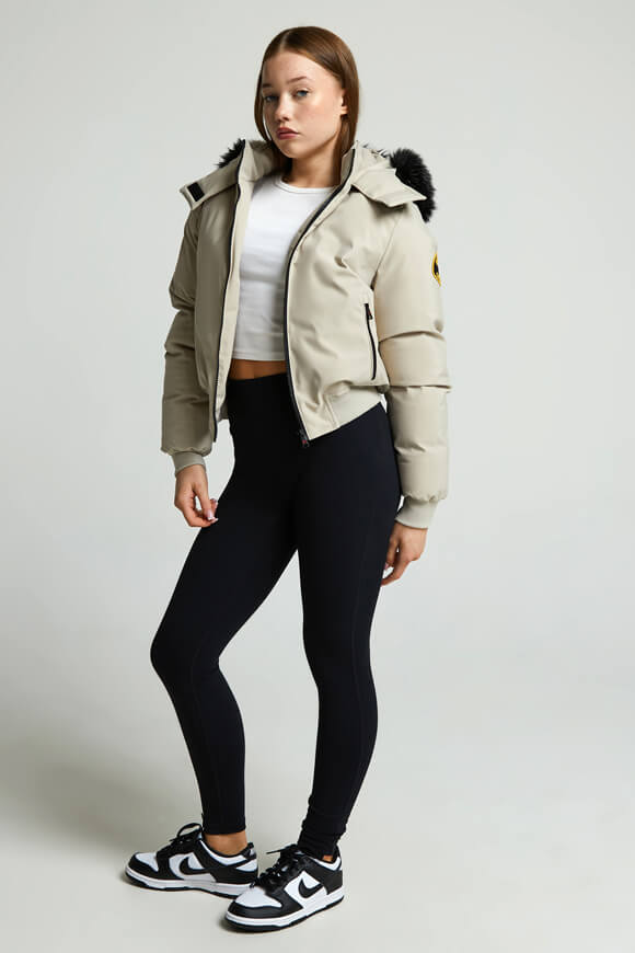 Arabella padded bomber jacket - Pure Cashmere