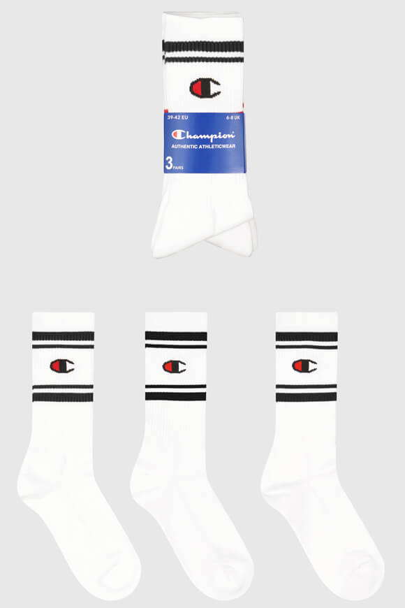 Set of 3 pairs of socks - White