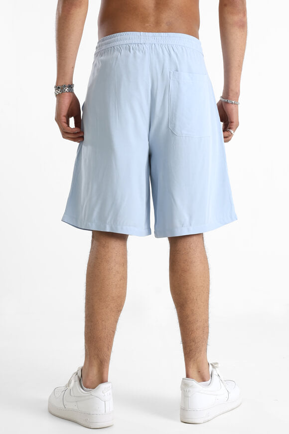 Short en tissu - bleu clair