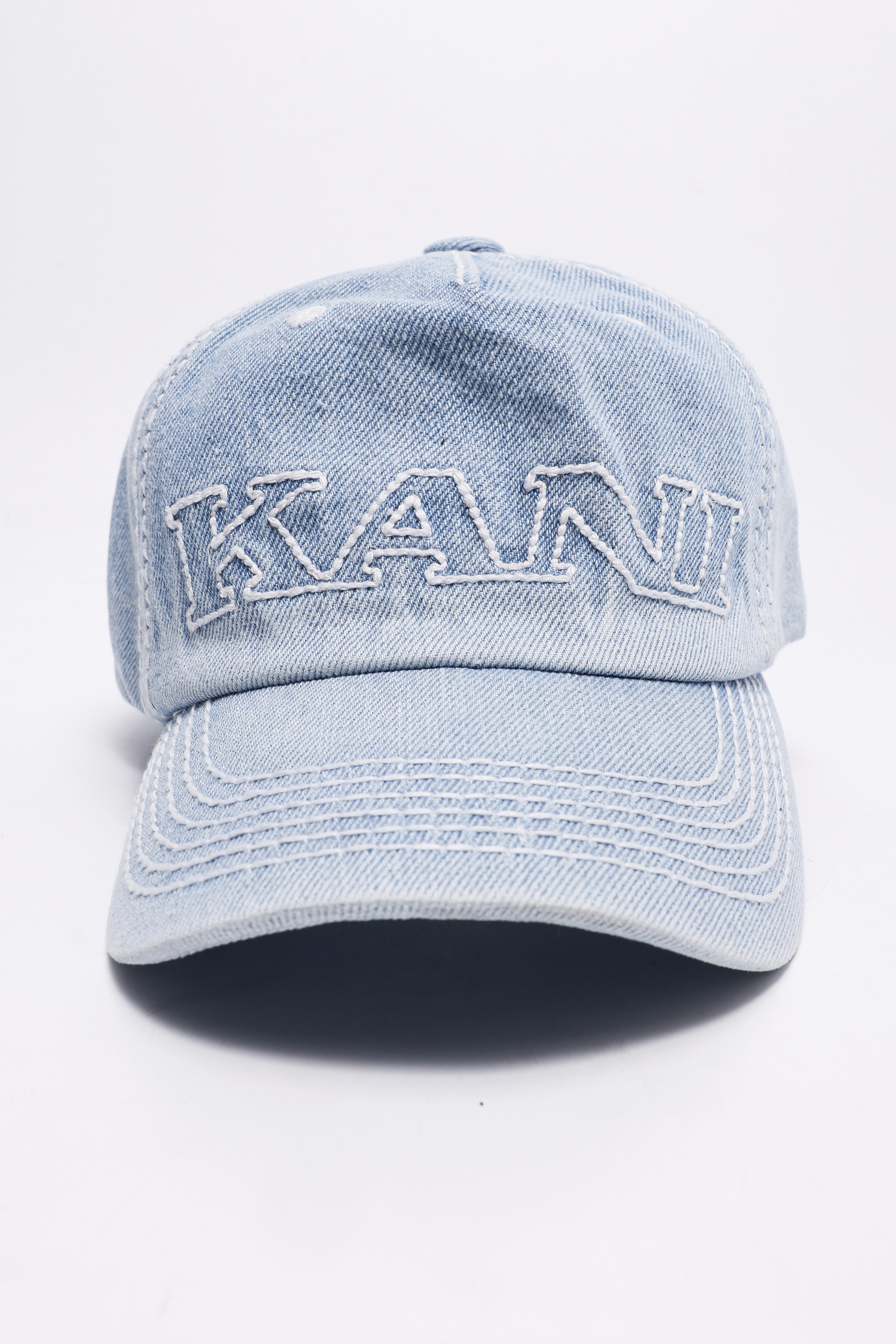 Casquette en jean / scratchback - Light Blue Denim