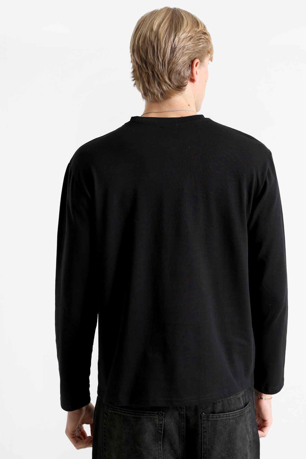Langarmshirt - Black