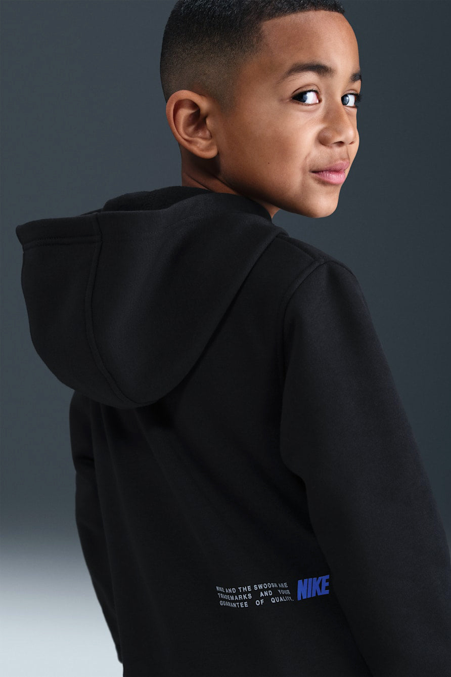 Sportswear Club Fleece sweatshirt à capuchon - Black