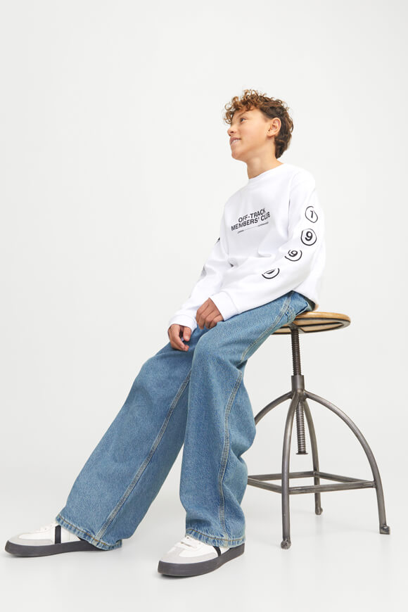 Alex Carpenter Baggy Fit Jeans - Blue Denim