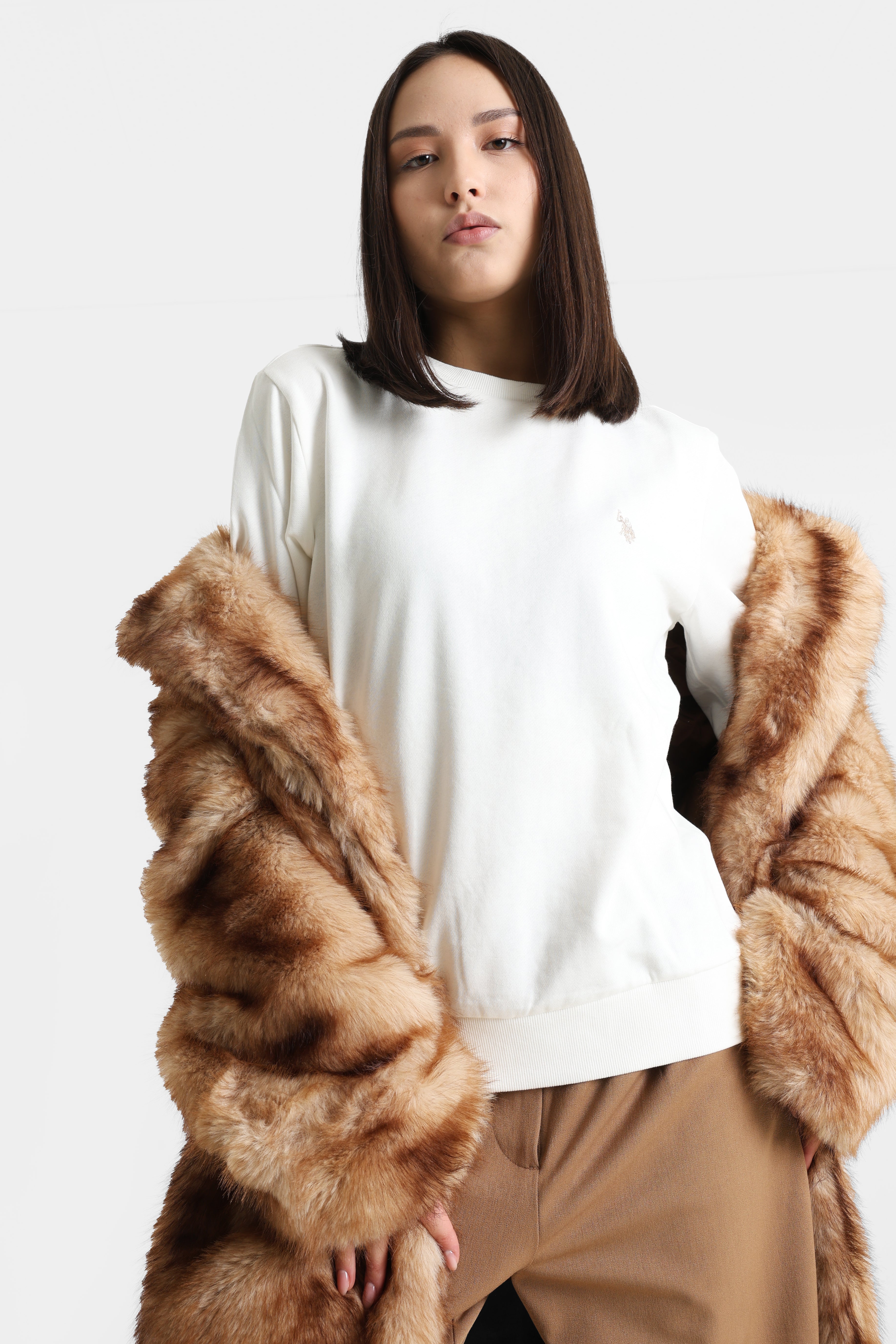 Felpa Tefy - Bianco sporco