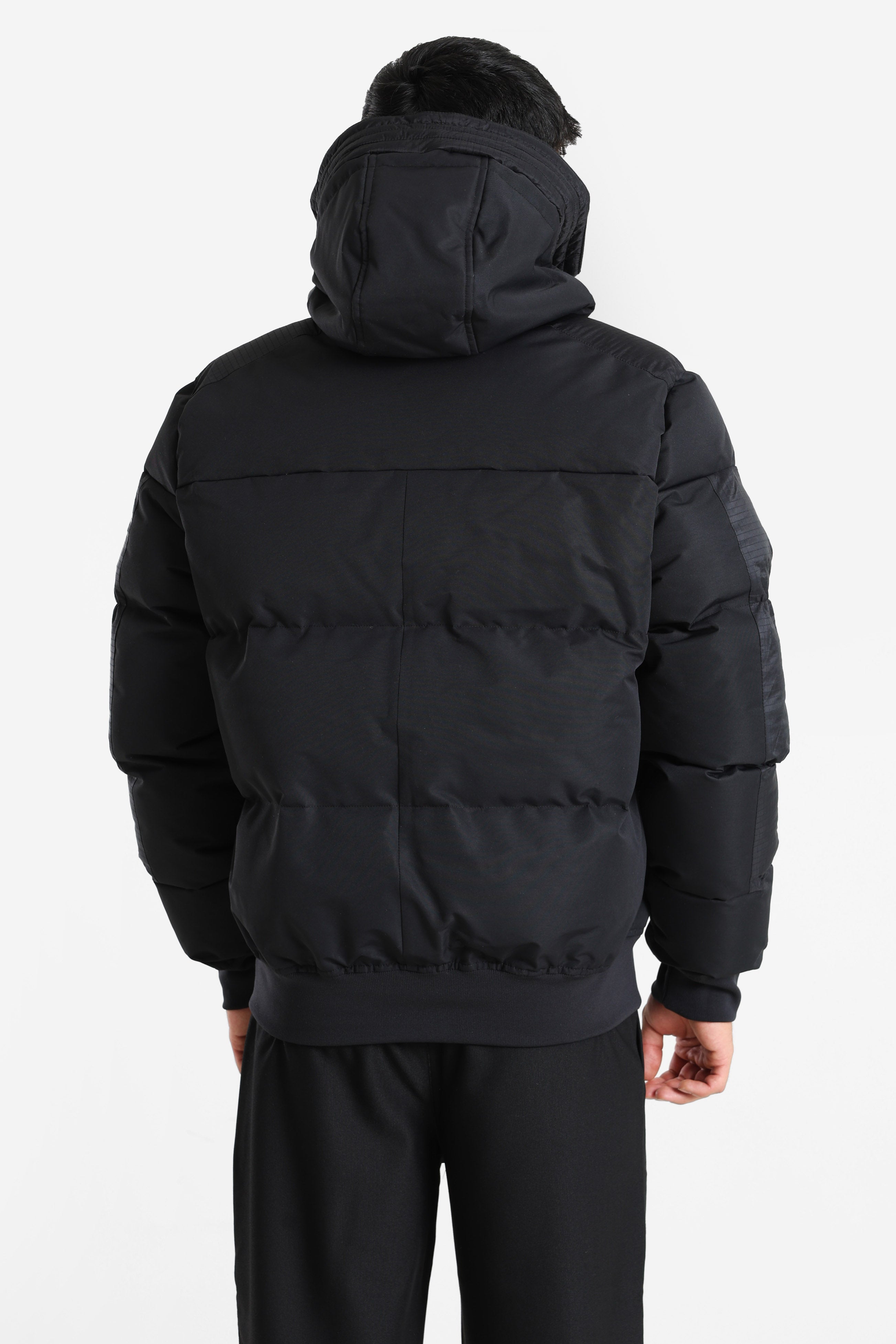 Aylmer 2.0 Puffer Bomberjacke - Jet Black